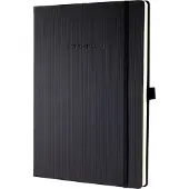 Sigel CONCEPTUM CO115 Notitieboek Geruit Zwart Aantal paginas: 97 DIN A4+