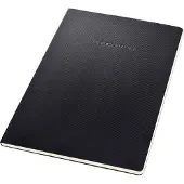 Sigel schrijfblok - Conceptum - A4 - softcover - geruit - zwart - SI-CO800