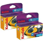 Kodak Power Flash Wegwerpcamera Met ingebouwde flitser 39 opnames 2 stuks