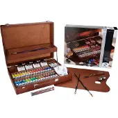 Van Gogh olieverf kist 34 tubes met accessoires - Superior