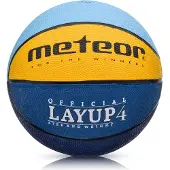TY Basketball Meteor LAYUP #4 Blau/Gelb/Grün