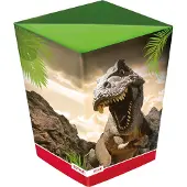 Roth Papierkorb Tyrannosaurus, 10 Liter, eckig, 2 getrennte Fächer