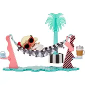 Mga L.O.L. Surprise! Leading Baby Vakantielounge - Meubelspeelset met pop