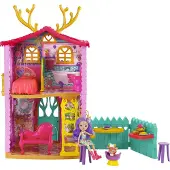 Mattel House Deer 2.0 With Danessa Deer With Toy House Doll Veelkleurig Kinderen