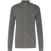 Gant Gebreid vest grijs / wit