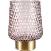 Pauleen LED Tafellamp op Batterijen - E27 - 2700K Warm Wit - 30 lm - 0,8W - Woonkamer & Slaapkamer - Sparkling Glamour - Bruin/Messing