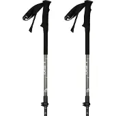 LEKI - Peak 3 - Trekkingstokken 100-135 cm, grijs/zwart
