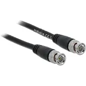 DeLOCK BNC kabel | RG59 | 75 Ohm | koper | zwart | 5 meter