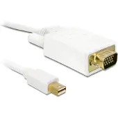 DeLOCK Premium Mini DisplayPort 1.1a naar VGA kabel / wit - 3 meter