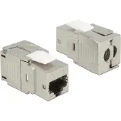 DeLOCK Keystone Module RJ45 jack Cat.8.1 toolfree