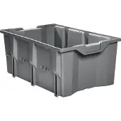 LA-KA-PE Draaistapelbak | PP grijs | L480xB312xH200mm | 1 stuk - DLK1C GRAU DLK1C GRAU