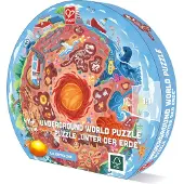 Hape Underground World Puzzle Veelkleurig Kinderen