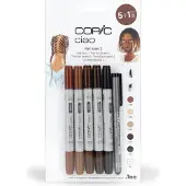 Copic Ciao 5+1 Fineliner Hair Tones 2