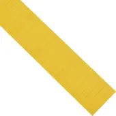 MAGNETOPLAN Ferrocard labels geel, 80 x 15mm, 115 stuks