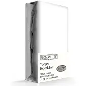 Romanette Molton Topper Hoeslaken -90 x 200 cm