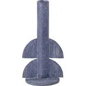 Bloomingville Kandelaar polyresin blauw Bess 22cm