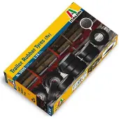 Italeri Modelbouwpakket - 3890 Trailer Rubber Tyres (8 pieces) Accessoires set - 1:24 - Modelbouw