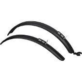 Zéfal Garde boue city-vtt rapide trail 55mm noir (paire) pour pneu 650b-700c-26-27.5-29 section maximum 2.0