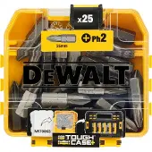 DeWalt SCHROEFBITSET 25-DELIG PHILIPS PH2 25MM DT71522-QZ