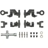 Tamiya 54874 Reserveonderdeel TT-02 dwarsgeleidearmset boven / instelbaar