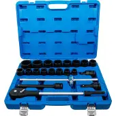 Bgs 5258 Kracht dopsleutelset 20 mm (3/4") 21-dlg.
