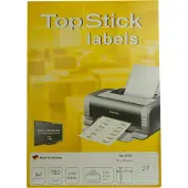 Herma TOP STICK Universal-Etiketten, 70 x 32 mm, weiá, 100 Blatt