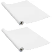 vidaXL Meubelfolies zelfklevend 2 st 500x90 cm PVC wit