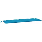 vidaXL Tuinbankkussen 180x50x7 cm oxford stof lichtblauw
