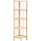 vidaXL Hoekschap 27x27x110 cm cederhout