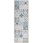 vidaXL Keukenmat wasbaar Mosaic 45x150 cm