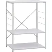 vidaXL Magnetronkast 60x39,6x79,5 cm bewerkt hout wit