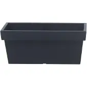Prosperplast Plantenbak - kunststof - 79 x 35 x 33 cm - antraciet - Plantenpotten