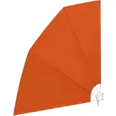 vidaXL Balkonscherm inklapbaar 210x210 cm terracottakleurig