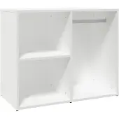 vidaXL Kledingkast 80x40x65 cm bewerkt hout wit