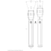 ABUS TL-525 LED zaklamp, IP44, 25 cm