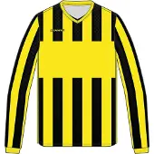 Stanno Aspire Long Sleeve Shirt Geel | Maat 164
