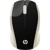 HP 200 Silk Gold Draadloze Muis (Bedraad), Muis, Zwart, Beige