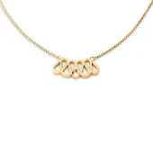 Melano Vivid Veira Ketting Goud