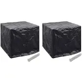 vidaXL Waterreservoirhoezen 2 st 8 ogen 116x100x120 cm