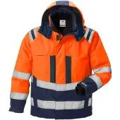 Fristads High vis Airtech winterjack klasse 3 4035 GTT Hi-Vis geel/marineblauw maat M heren