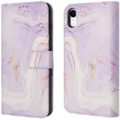 IMoshion Design Bookcase voor de Apple iPhone Xr - Purple Marble
