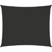 vidaXL Zonnescherm rechthoekig 3x4 m oxford stof antracietkleurig