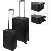 ProWorld Kofferset | | 2-delig (Hand- en ruimbagage, Zwart)