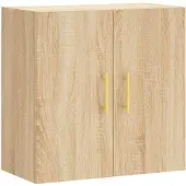 vidaXL Wandkast 60x31x60 cm bewerkt hout sonoma eikenkleurig