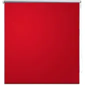 vidaXL Rolgordijn verduisterend 104,4 x 175 cm stofbreedte 100 cm rood