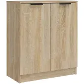 vidaXL Dressoir 60x30x70 cm bewerkt hout sonoma eikenkleurig