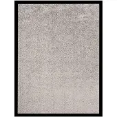 vidaXL Deurmat 40x60 cm grijs