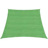 vidaXL Zonnezeil 160 g/m² 3/4x2 m HDPE lichtgroen