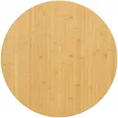 vidaXL Tafelblad Ø 60x2,5 cm bamboe