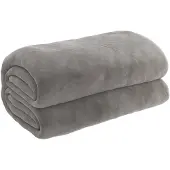 vidaXL Verzwaringsdeken met hoes 150x200 cm 11 kg stof grijs